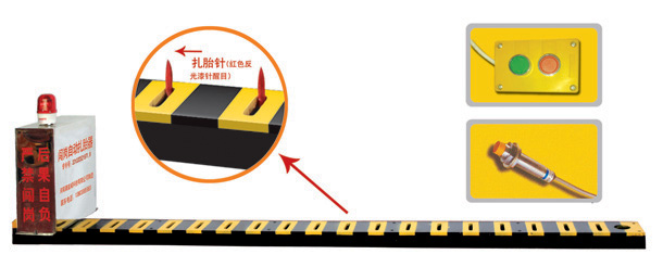 宝鸡高新区V3嵌入式闯岗自动扎胎器/阻车器